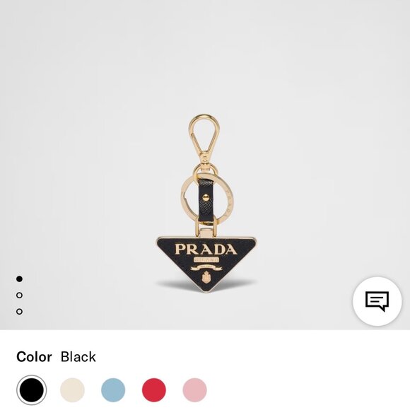 Prada Saffiano Leather Keychain - Picture 8 of 8